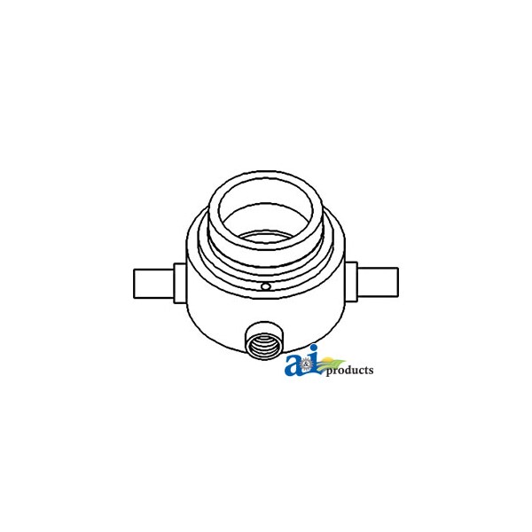 Bearing Carrier (Non-Greaseable) W/ Bearing 4.1" x3.8" x3.5"